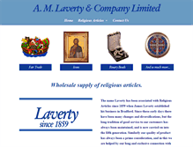 Tablet Screenshot of amlaverty.co.uk